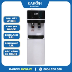 Cây Nước Nóng Lạnh Úp Bình Karofi HC01-W