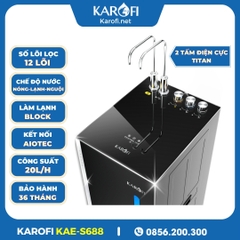 Máy Lọc Nước Hydro-Ion Kiềm Nóng Lạnh Karofi KAE-S688