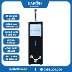 Máy Lọc Nước Nóng Lạnh Hydro-ion Kiềm Karofi DIAMOND SA66