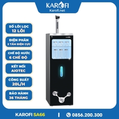 Máy Lọc Nước Nóng Lạnh Hydro-ion Kiềm Karofi DIAMOND SA66
