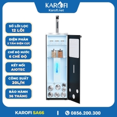 Máy Lọc Nước Nóng Lạnh Hydro-ion Kiềm Karofi DIAMOND SA66