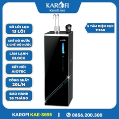 Máy Lọc Nước Nóng Lạnh Hydro-Ion Kiềm Karofi KAE-S695