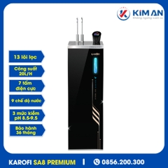 Máy Lọc Nước Nóng Lạnh Hydro-Ion Kiềm Karofi SA8 Premium