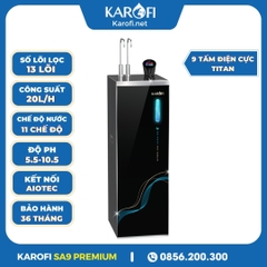 Máy Lọc Nước Nóng Lạnh Hydro-Ion Kiềm Karofi SA9 Premium