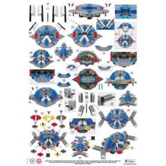 Đồ chơi lắp ráp chủ đề tàu vũ trụ 334 pcs MORPHUN MP26700