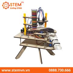 Bộ học tập Microbit phân loại sản phẩm theo màu sắc