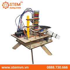 Bộ học tập Microbit phân loại sản phẩm theo màu sắc