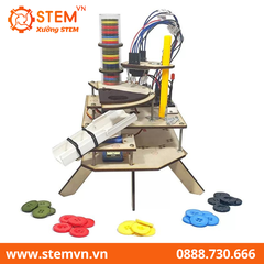 Bộ học tập Microbit phân loại sản phẩm theo màu sắc