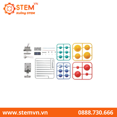 Mô hình giáo dục STEM cho lứa tuổi mầm non, tiểu học - 4M Green Science Solar System Kit (French)