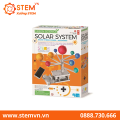 Mô hình giáo dục STEM cho lứa tuổi mầm non, tiểu học - 4M Green Science Solar System Kit (French)