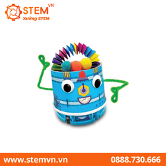 ThinkingKits Motorised Paper Cup Robot - Robot giáo dục cho lứa tuổi mầm non