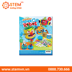 ThinkingKits Motorised Paper Cup Robot - Robot giáo dục cho lứa tuổi mầm non