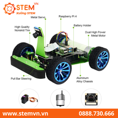 Robot đua xe AI PiRacer Raspberry Pi 4