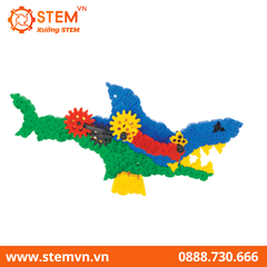 Đồ chơi lắp ráp cá mập và cá sấu 200 pcs MORPHUN MP40810