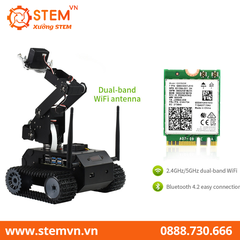 Robot AI JETANK đi kèm với Waveshare Jetson Nano Dev Kit