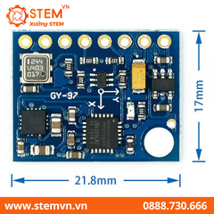 Cảm biến la bàn GY-87 10 DOF MPU6050 + BMP180 + HMC5883L