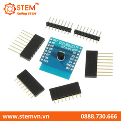 Shield cảm biến nhiệt độ DS18B20 cho Lua D1 Mini