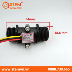 Cảm biến lưu lượng nước Sea YF-S201C DN15