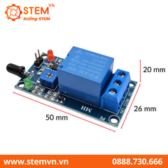 Cảm biến lửa Relay 12V