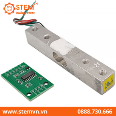Bộ Cảm Biến Cân Nặng Loadcell 20kg và Khung Bàn Cân Mica