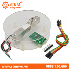 Bộ Cảm Biến Cân Nặng Loadcell 20kg và Khung Bàn Cân Mica
