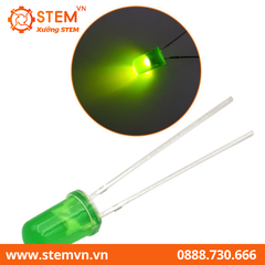 Led phủ màu 5mm Xanh lá 10 led