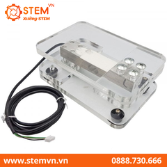 Bộ cảm biến cân nặng loadcell 180kg và khung bàn cân mica