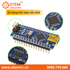 Arduino Nano V3.0 ATmega328P (Không kèm dây cáp USB)