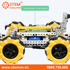 Bộ BuildMecar Robot thông minh có bánh xe Mecanum