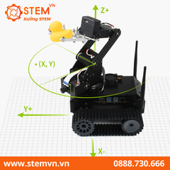 Robot AI JETANK đi kèm với Waveshare Jetson Nano Dev Kit