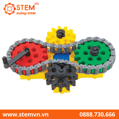 Đồ chơi lắp ráp chuyển động bánh răng 200 pcs MORPHUN MP42700