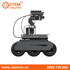 Robot AI 6 bánh 4WD dành cho bo mạch Raspberry Pi 4B hoặc Pi 5