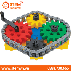 Đồ chơi lắp ráp chuyển động bánh răng 200 pcs MORPHUN MP42700