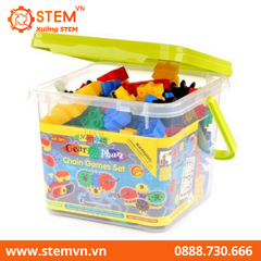 Đồ chơi lắp ráp chuyển động bánh răng 200 pcs MORPHUN MP42700