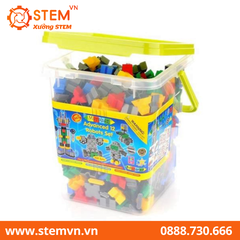 Đồ chơi lắp ráp 12 mô hình robot 465 pcs MORPHUN MP30500