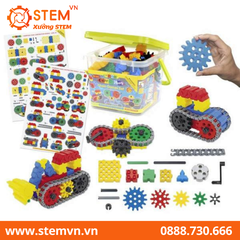 Đồ chơi lắp ráp chuyển động bánh răng 200 pcs MORPHUN MP42700