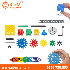 Đồ chơi lắp ráp chuyển động bánh răng 200 pcs MORPHUN MP42700