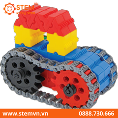 Đồ chơi lắp ráp chuyển động chuỗi liên kết bánh răng MORPHUN MP42810