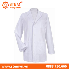 Áo blouse trắng tay dài cho giáo viên