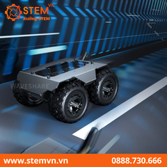 Khung xe robot di động 4WD linh hoạt và có thể mở rộng