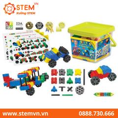 Đồ chơi lắp ráp 10 mô hình phương tiện 200 pcs MORPHUN MP26600