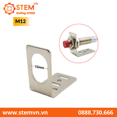 Gá đỡ cảm biến vật cản Hồng ngoại Tiệm cận vuông góc M12