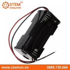 Hộp đế pin AA không nắp