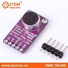 Cảm Biến Âm Thanh MAX9814 Tích Hợp AGC