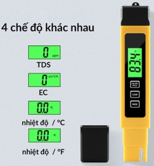 Bút kiểm tra chất lượng nước TDS - EC và nhiệt độ của nước 3 trong 1