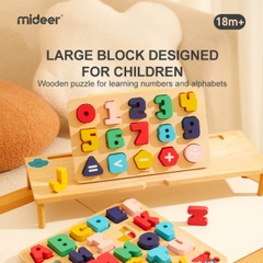 ĐỒ CHƠI GHÉP HÌNH GỖ WOODEN PEG PUZZLES - MIDEER