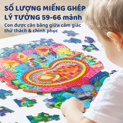 BỘ XẾP HÌNH NGHỆ SĨ ARTIST FAIRYTALE PUZZLE- MIDEER