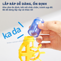 ĐỒ CHƠI LẮP RÁP MÔ HÌNH ĐƯỜNG BÓNG LĂN TRACK BALL BLOCKS - MIDEER