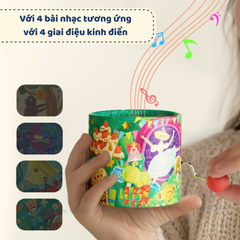 HỘP PHÁT NHẠC HAND CRANK MUSIC BOX - MIDEER