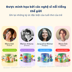 HỘP PHÁT NHẠC HAND CRANK MUSIC BOX - MIDEER